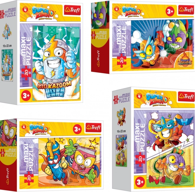 Puzzle Kid Kazoom a Super Zings: Do akcie