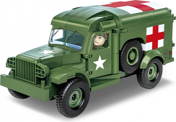 Model sanitky Dodge WC 54 z 2. svetovej vojny