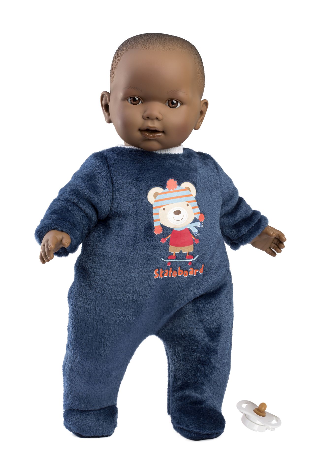 Llorens 14247 BABY ZARIEB realistická bábätko s mäkkým látkovým telom 42 cm