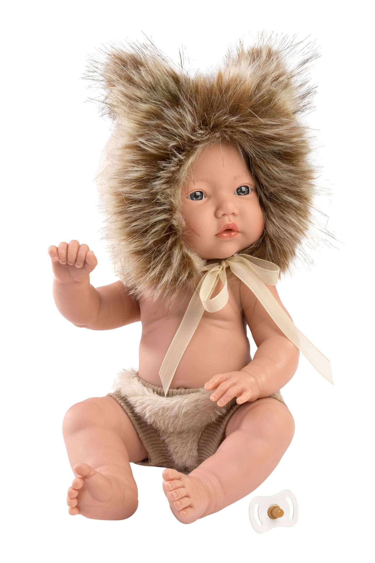 Llorens 63201 NEW BORN CHLAPČEK realistická bábätko s celovinylovým telom 31