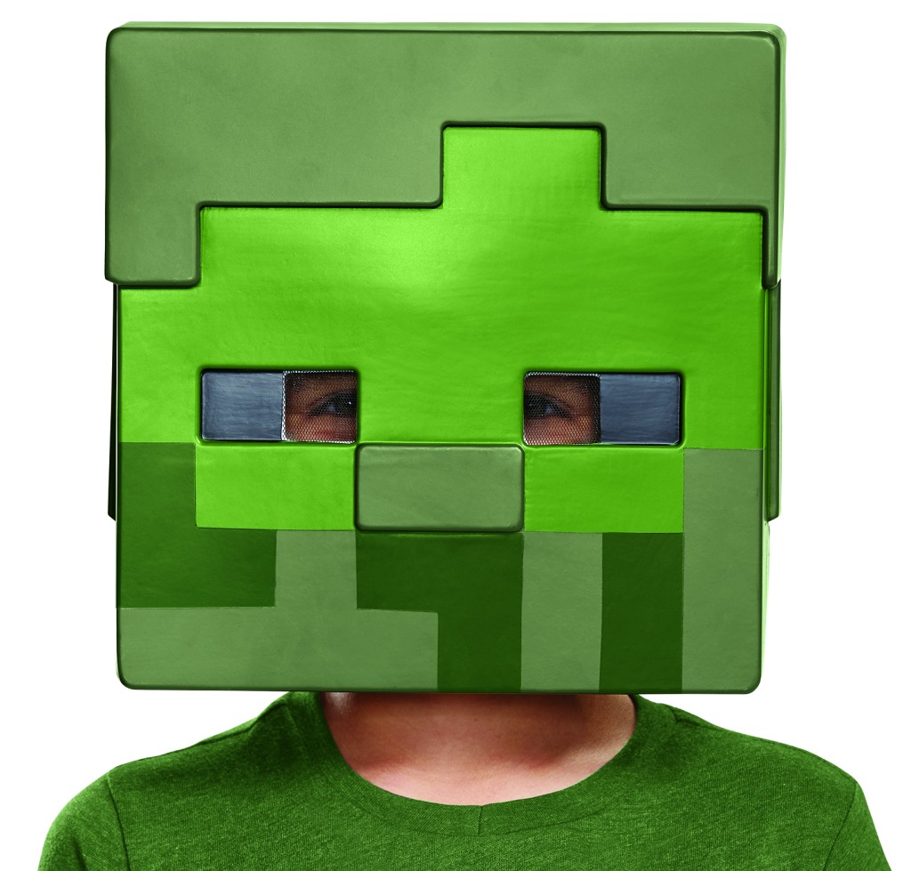 Epee maska Minecraft Zombie