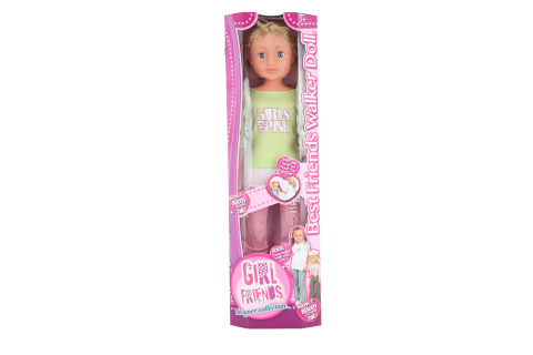 Chodiaca bábika blondínka 80 cm