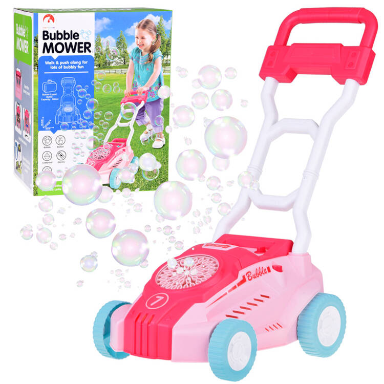 Interaktívna kosačka na mydlové bubliny pre deti