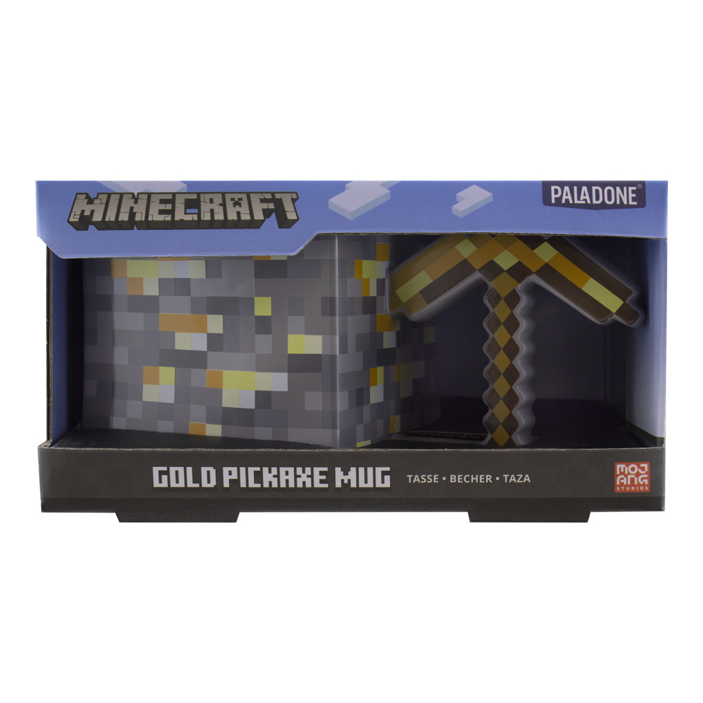 Hrnek Minecraft Zlatý Krumpáč