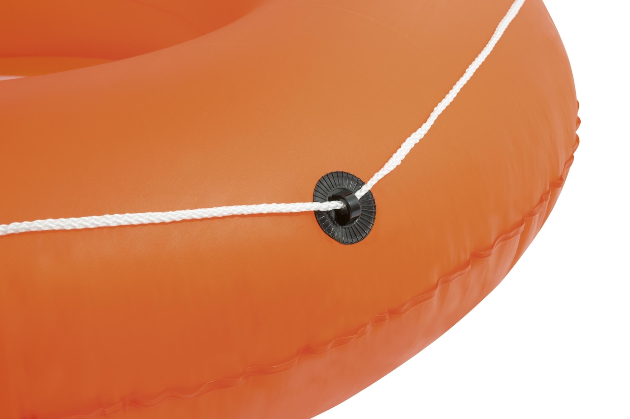 Nafukovacie koleso na plávanie pre deti a dospelých Orange Bestway 119 cm s ťažným lanom