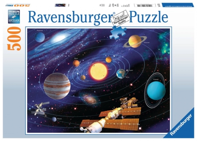 Puzzle Slnečná sústava 500 dielikov