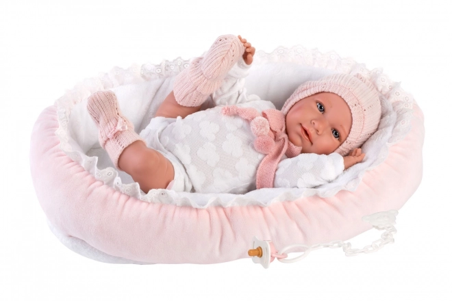 Oblečenie pre bábiku bábätko veľkosti 40–42 cm s doplnkami