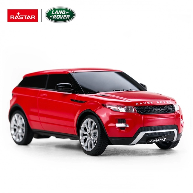 Zásuvné auto Range Rover Evoque červený