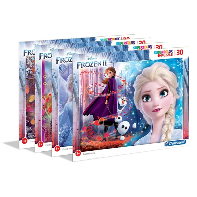 Clementoni: Puzzle 30 dielikov Super Farby Frozen 2