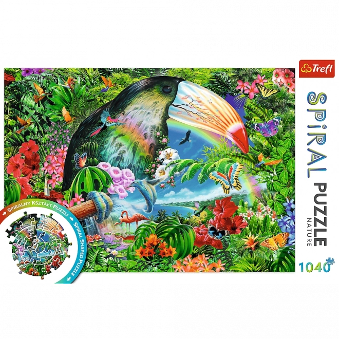 Trefl: Puzzle Tropické zvieratá - 1040 dielikov