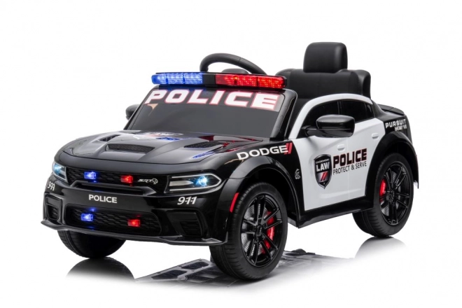 Auto na akumulátor Dodge Charger policajné čierne