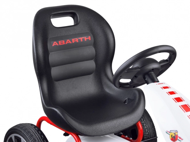 Gokart na pedále ABARTH s veľkými mäkkými kolesami