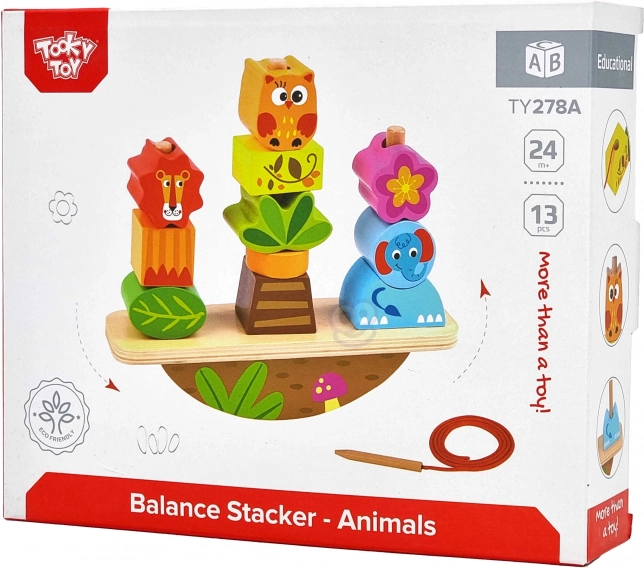 Tooky Toy Balancujúce zvieratká