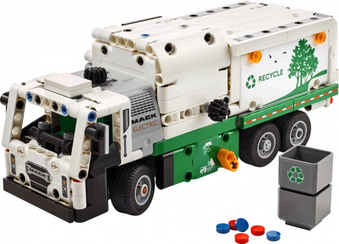 Lego Technic smetiarske auto Mack LR Electric