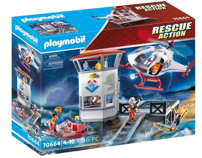 Záchranný set pobrežná stráž od Playmobil