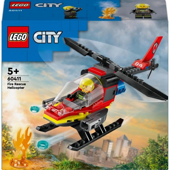 Lego City Hasičský záchranný vrtuľník