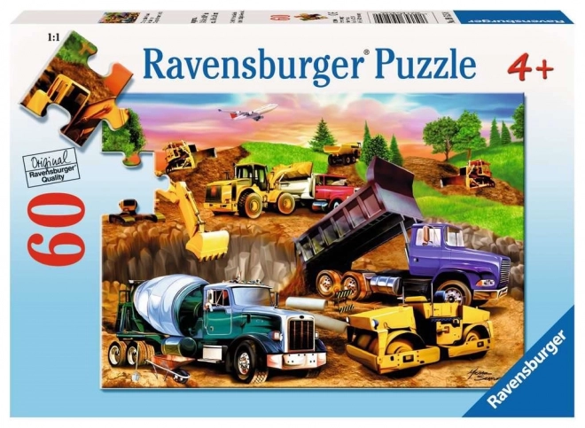 Ravensburger Puzzle Staveniště 60 Dielikov