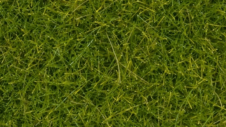 Statická tráva Noch divoká svetlo zelená 12 mm