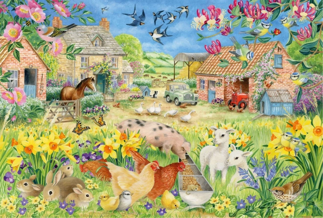 Schmidt puzzle Môj malý statok 60 dielikov