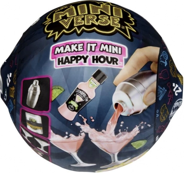 MGA Miniverse Mini drinky – kreatívna sada kokteilov