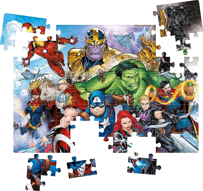 Puzzle Marvel: Avengers 104 dielikov