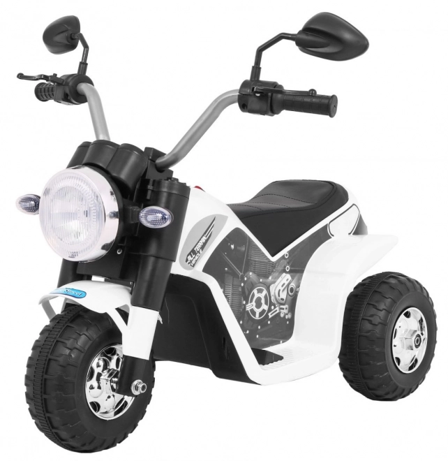 Detský akumulátorový motocykl MiniBike Bílý