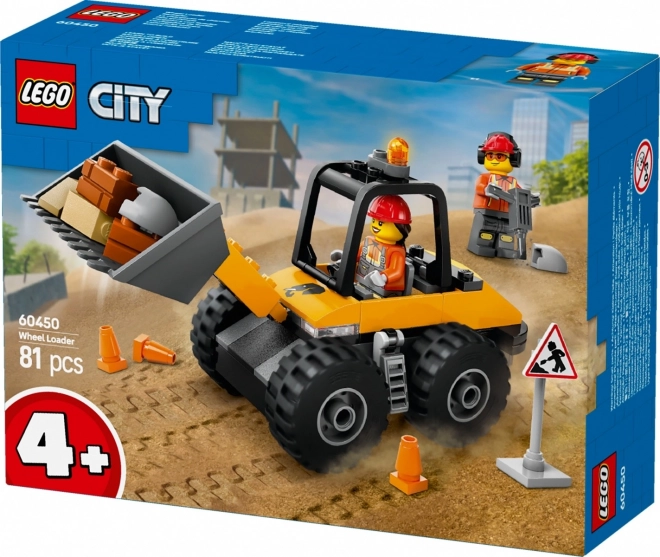 Žltý kolesový nakladač LEGO City