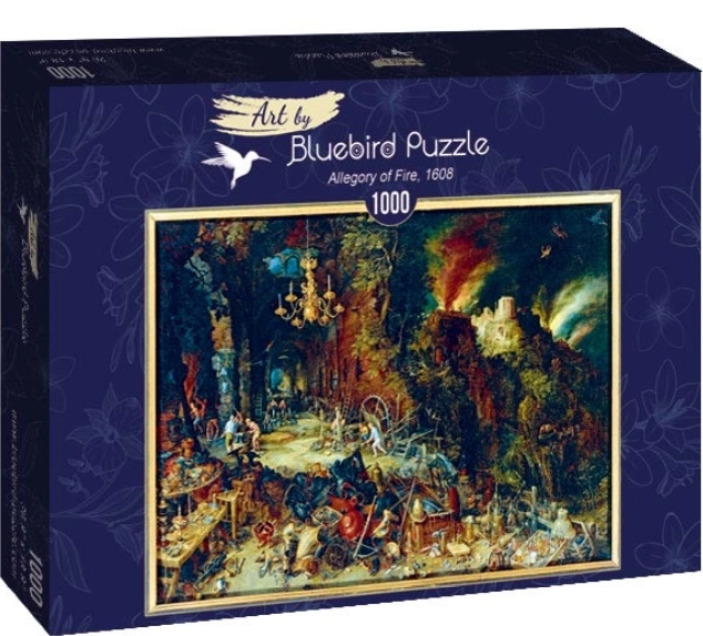 Puzzle alegória ohňa 1000 dielikov