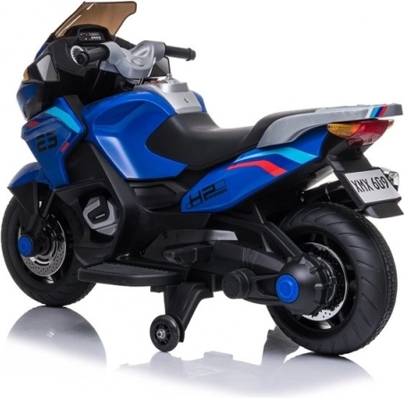 Detská akumulátorová motorka Modrá