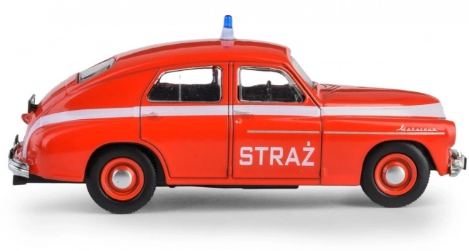 Pojazd PRL Warszawa M-20 Stráž