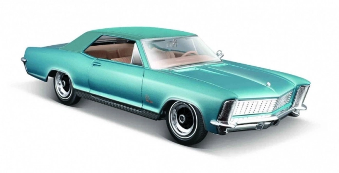 Model auta Buick Riviera 1965 modrý