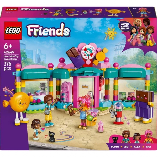 Lego Friends obchod so sladkosťami v meste Heartlake