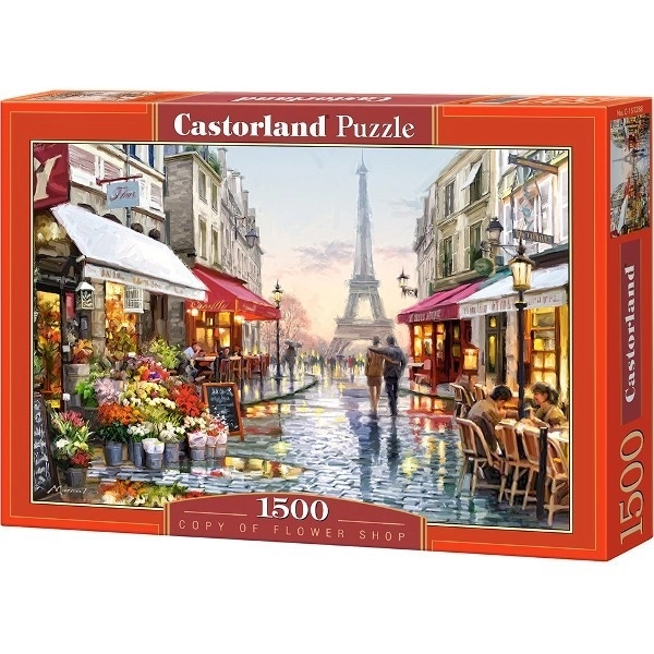 Puzzle Kvetinárstvo v Paríži 1500 dielikov