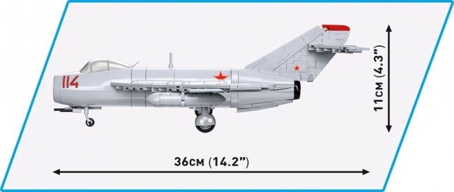 Studená vojna MIG-17 FRESCO, 1:32