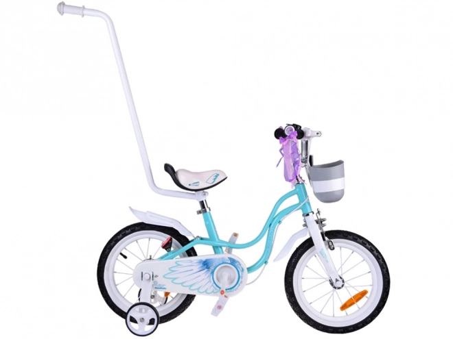 RoyalBaby detský bicykel 14" Little Swan s doplnkami