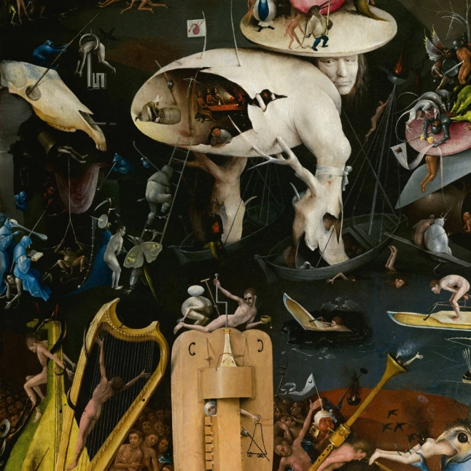 Poznámkový kalendár Hieronymus Bosch 2026