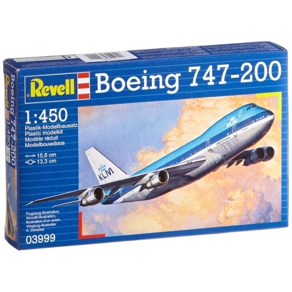 Revell model set boeing 747-200