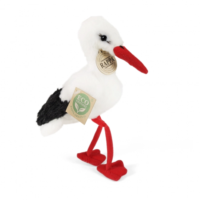 Plyšový čáp ECO-FRIENDLY 15 cm