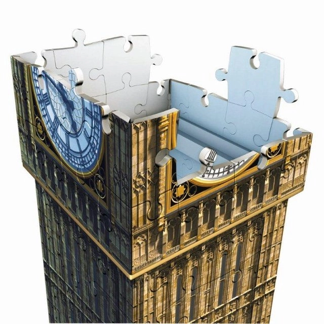 3D puzzle Big Ben, Londýn 216 dielikov