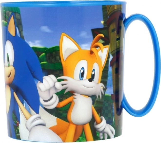 Plastový hrnček s motívom Sonic 390 ml