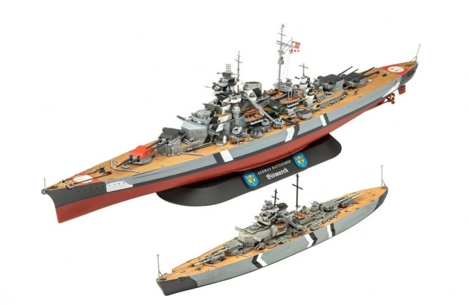 Darčeková sada Revell Legendárny Bismarck 1/700