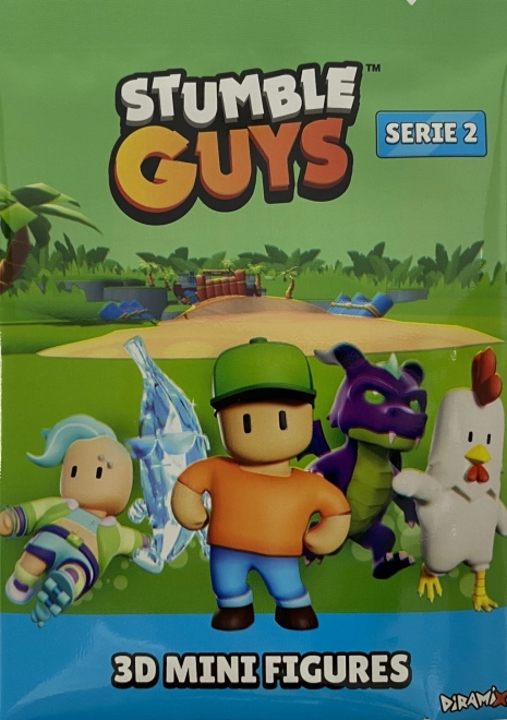 3D mini figúrky série Stumble Guys 2 - flowpack