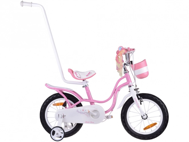 RoyalBaby detský bicykel 14" Little Swan s doplnkami