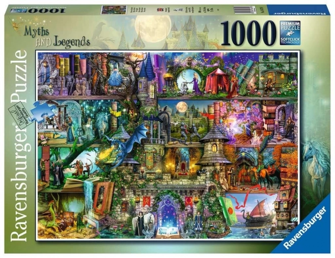 Puzzle Mýty a legendy 1000 dielikov