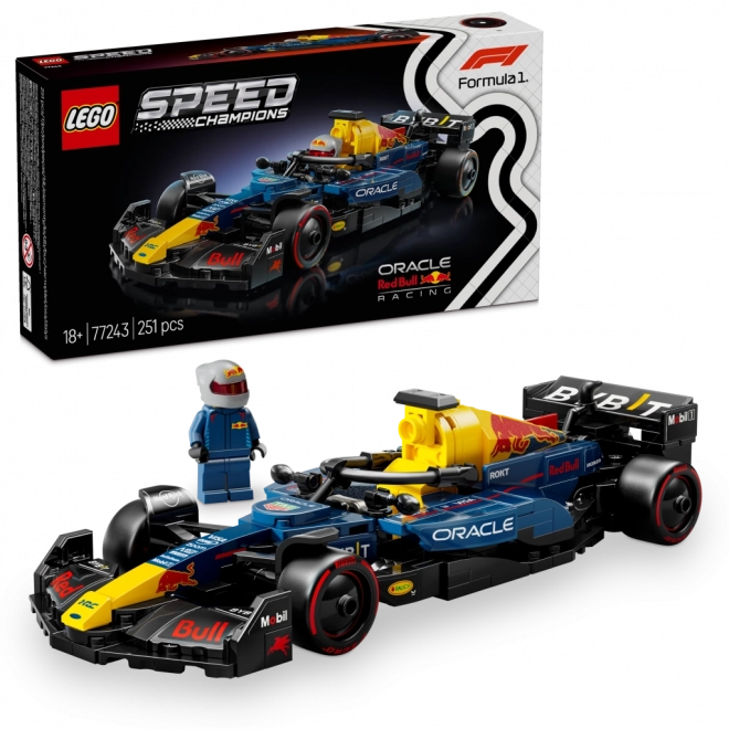 Lego Speed Champions závodné auto Oracle Red Bull Racing F1