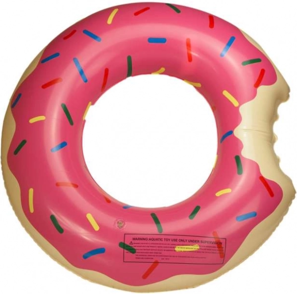 Hravý donut dizajn