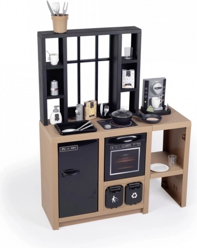Detská drevená kuchynka SMOBY Loft