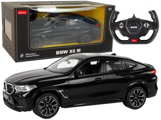 Auto na diaľkové ovládanie BMW X6 M Rastar čierne