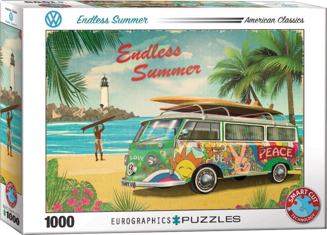 Puzzle VW Nekonečné Leto 1000 Dielikov