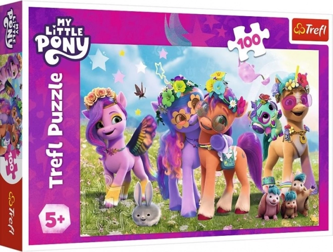 Zábavné Kone My Little Pony Puzzle